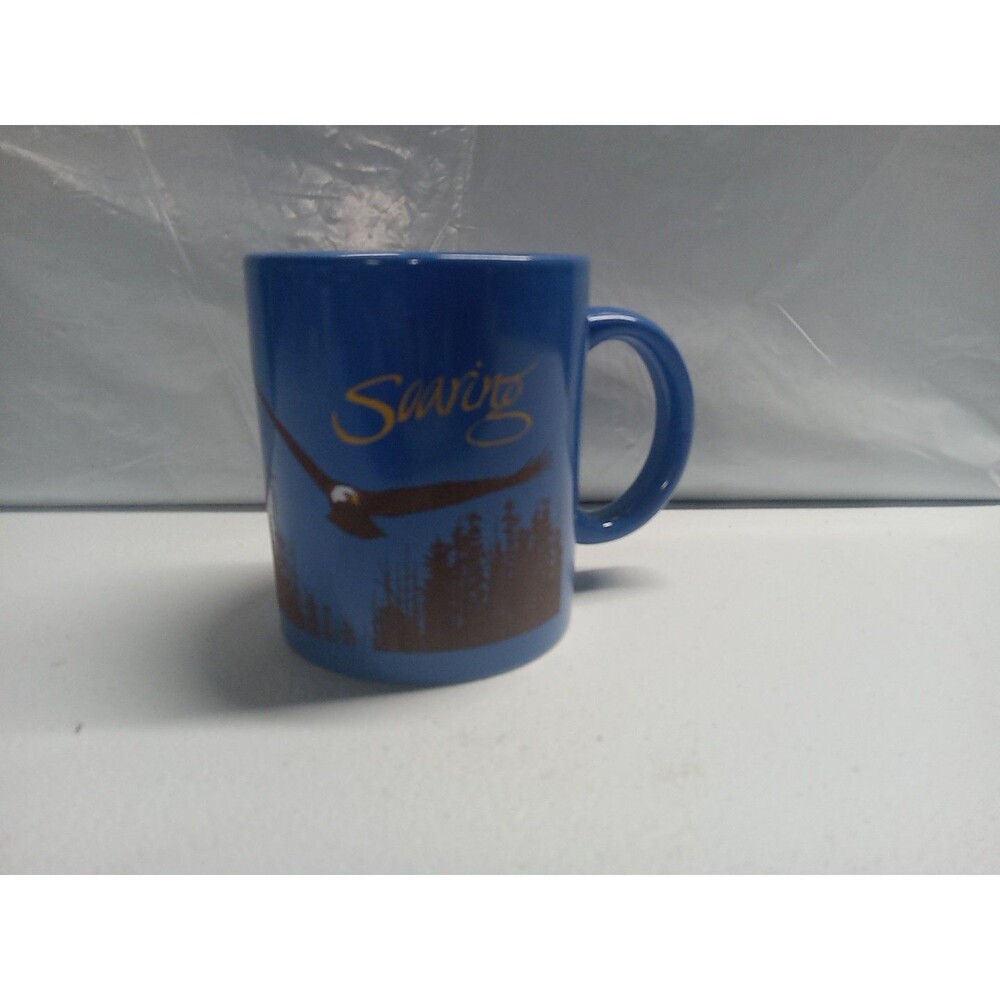 Blue Soaring With Eagle Coffee Cup